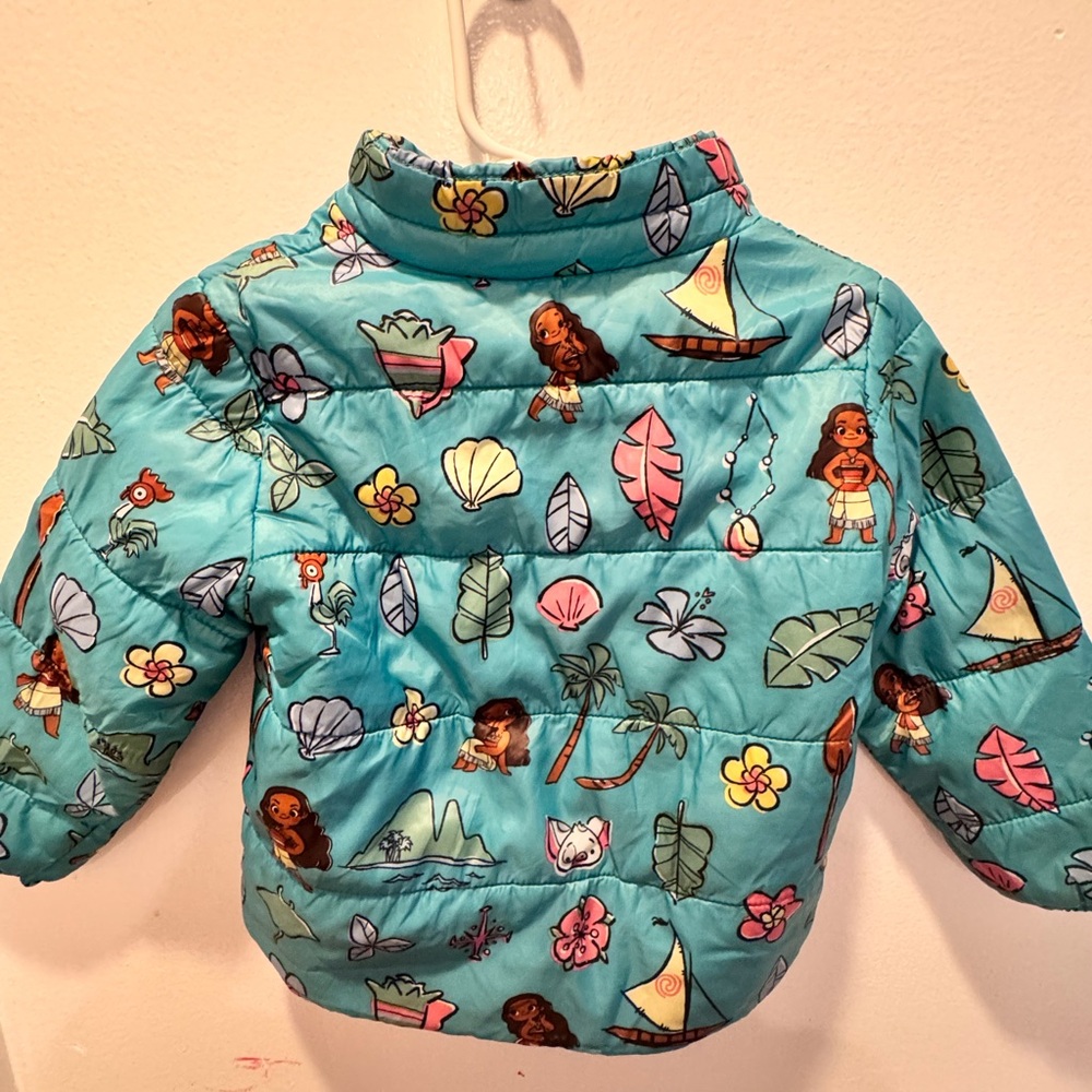 Disney girls Moana light puffer - Picture 3 of 6